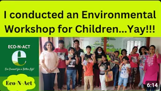 Environmental workshop for children